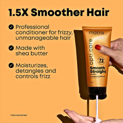 Matrix Opti Care Professional Ultra Smoothing 2-Step Regime - Shampoo 200ml + Conditioner 98g